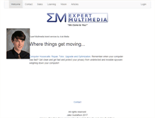 Tablet Screenshot of expertmultimedia.com